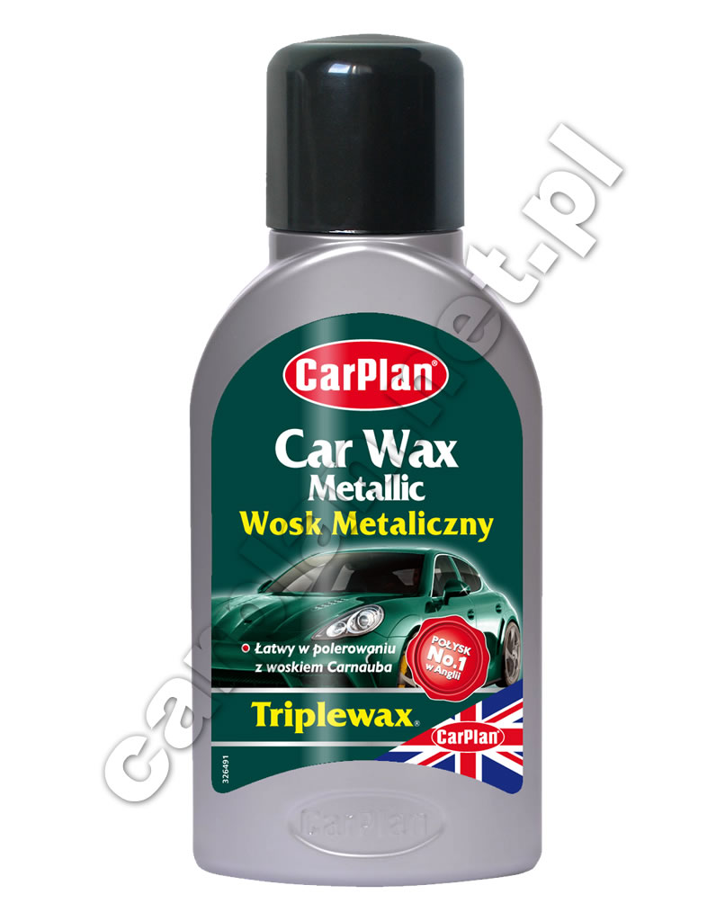 WOSK METALICZNY - Do lakierów metalizowanych - Triplewax Car Wax Metallic - 375ml 